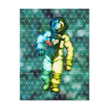 愛する月の宇宙飛行士スケッチカッコいい宇宙