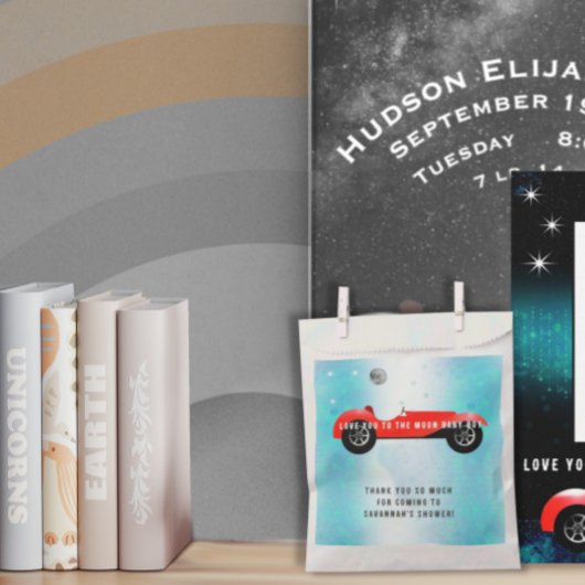 愛する月男の赤ちゃんクラシック車 フェイバーバッグ