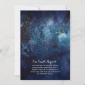 愛する月&バックツインシャワー招待状 招待状 (裏面)