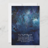 愛する月&バックベビーシャワー招待状 招待状 (裏面)