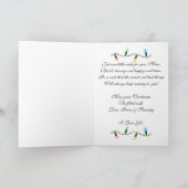 愛する母と シーズンカード (内部)