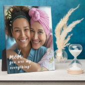 愛する母の日の写真 フォトプラーク (側面)
