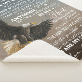 愛する母の贈り物から息子に合わせる シェルパブランケット (3/4)