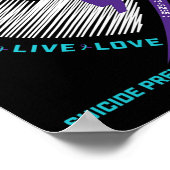 愛する母を偲んで 自殺予防啓発 ママ ポスター (角)