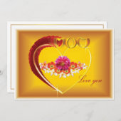 愛する母ハッピーマザーズデイカード (正面/裏面)