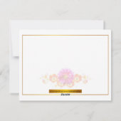 愛する母ハッピーマザーズデイカード シーズンカード (裏面)