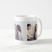 愛する母娘の写真コラージュマグ コーヒーマグカップ (正面右)