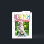 愛する母親の日の写真カード カード<br><div class="desc">ベリー·感じベリー·スイートの、この甘いマザーズ·デイ·カードで、愛する人を作り上げる。</div>