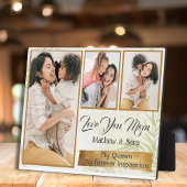 愛する母:私の女王、私のインスピレーション フォトプラーク