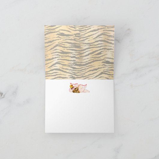 『愛する汝の曲線』 カード (内部)