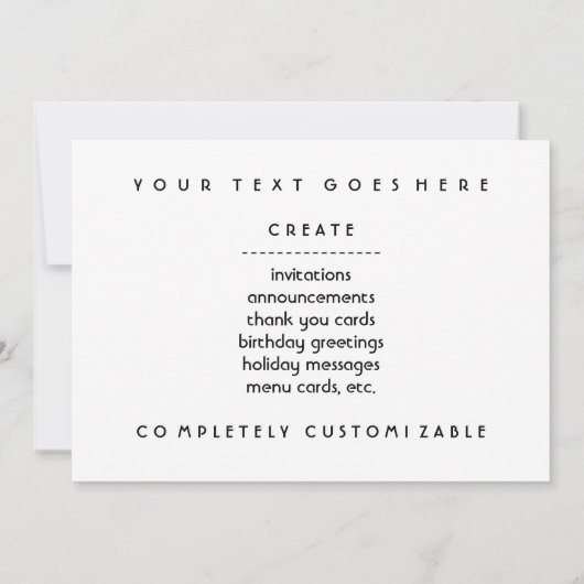 愛する池 招待状 (裏面)