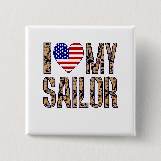 愛する海軍兵に捧ぐ 缶バッジ (正面)