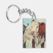 愛する牛 キーホルダー (正面左)