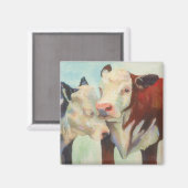 愛する牛 マグネット (正面/裏面)