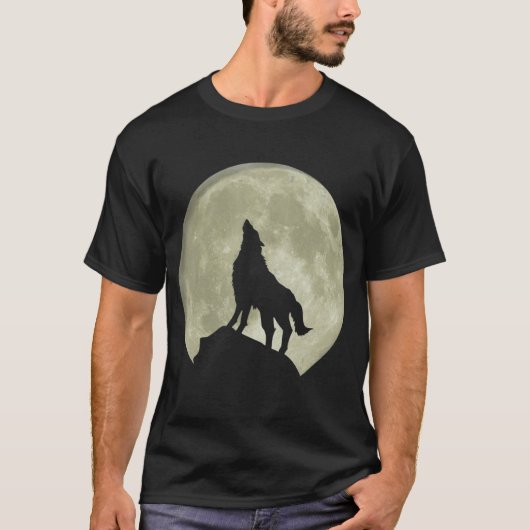 愛する狼の狼の月7 Tシャツ (正面)