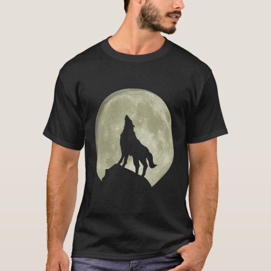 愛する狼の狼の月7 Tシャツ (正面)
