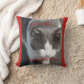 愛する猫 クッション (ブランケット)