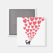 愛する猫 マグネット (正面/裏面)