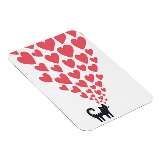 愛する猫 マグネット (右側)