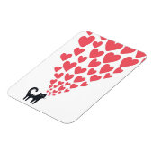 愛する猫 マグネット (左側)