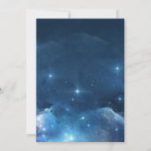 愛する白鳥インスパイアの赤ちゃんシャワー 招待状 (裏面)