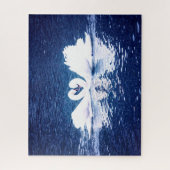 愛する白鳥カップル、ジグソーパズル ジグソーパズル (縦)