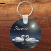 愛する白鳥 キーホルダー (正面)