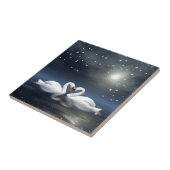 愛する白鳥 タイル (側面)