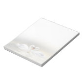 愛する白鳥 ノートパッド (回転)