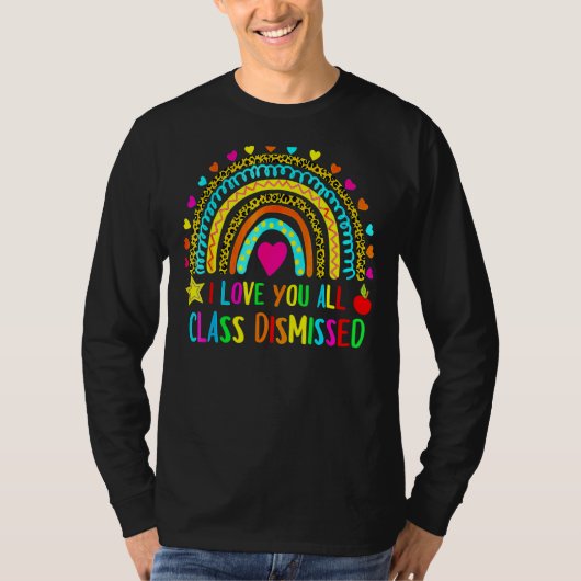 愛する皆さん最後の日にレオパードを解雇 Tシャツ (正面)