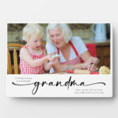 愛する祖母への美しい追悼 フォトプラーク (正面)