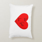 愛する神が飾り枕を愛する アクセントクッション (裏面(縦))