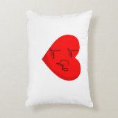 愛する神が飾り枕を愛する アクセントクッション (正面(垂直))