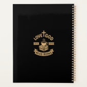 愛する神コーヒーの本を飲読むクリスチャン プランナー手帳 (裏面)