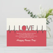 愛する私たちの看護スタッフナースデイカード シーズンカード (スタンド正面)