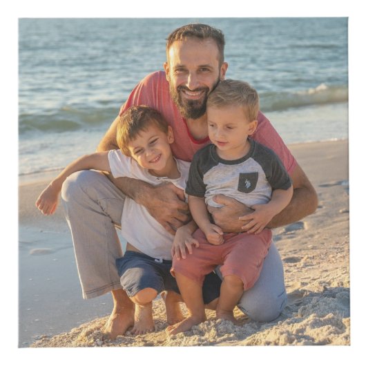 「愛する私たち」家族の写真パーソナライズ フォトキューブ (右)