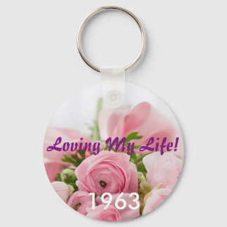 愛する私の人生誕生年キーチェーン キーホルダー