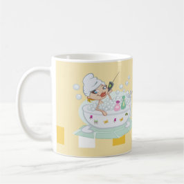 愛する私または私離れの引用文 コーヒーマグカップ