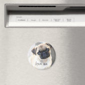 愛する私 – かわいいモップ マグネット (インサイチュ (食洗機))