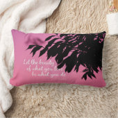 愛する美しいるみ引用文 ランバークッション (ブランケット)