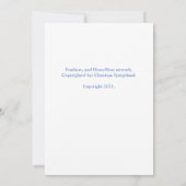 愛する羽 サンキューカード (裏面)