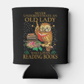 愛する老婦人を決して過小評価しな読い 缶クーラー (裏面)