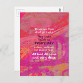 愛する者は行かない遠くに ポストカード (正面/裏面)