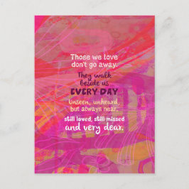 愛する者は行かない遠くに ポストカード