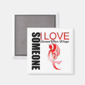 愛する脳卒中認識度が翼を獲得 マグネット (正面/裏面)