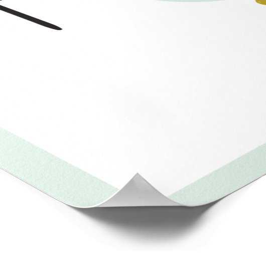 愛する自分自身と家のプリント ポスター (角)