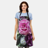 愛する自分自身オールオーバープリントエプロン エプロン (着用した状態)