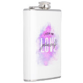 "愛する自分自身"マ感動的グ フラスク (右)