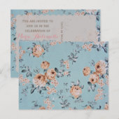 愛する花たち - ポストカード / RSVP / 招待状 (正面/裏面)