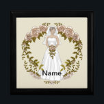 愛する花嫁結婚のギフトボックス ギフトボックス<br><div class="desc">愛する結婚花嫁のギフト箱、アパ結婚レル、Tシャ結婚ツ、ArtMuvzイラストレーションによる結婚式の贈り物。マッチング結婚カスタマイズ可能なブライダルシャワー、披露宴、リハーサルのディナーアパレル。祝デザインとのスタイルの愛結婚、新婦、新郎、結婚式のパーティー、ゲストに最適。名前や日付を使ってパーソナライ結婚ズできる。の関連結婚素晴らしイベントに対して大きな日のためにあなたの興奮を見せなさい今日あなたの結婚式の贈り物を注文し祝て、スタイルであなたの愛に準備する!パーソナライズするには、名前または文字を追加する。カスタマイズ結婚パーソナライズされたお客様のギフトの箱にユニークに作り与えますギフト箱</div>